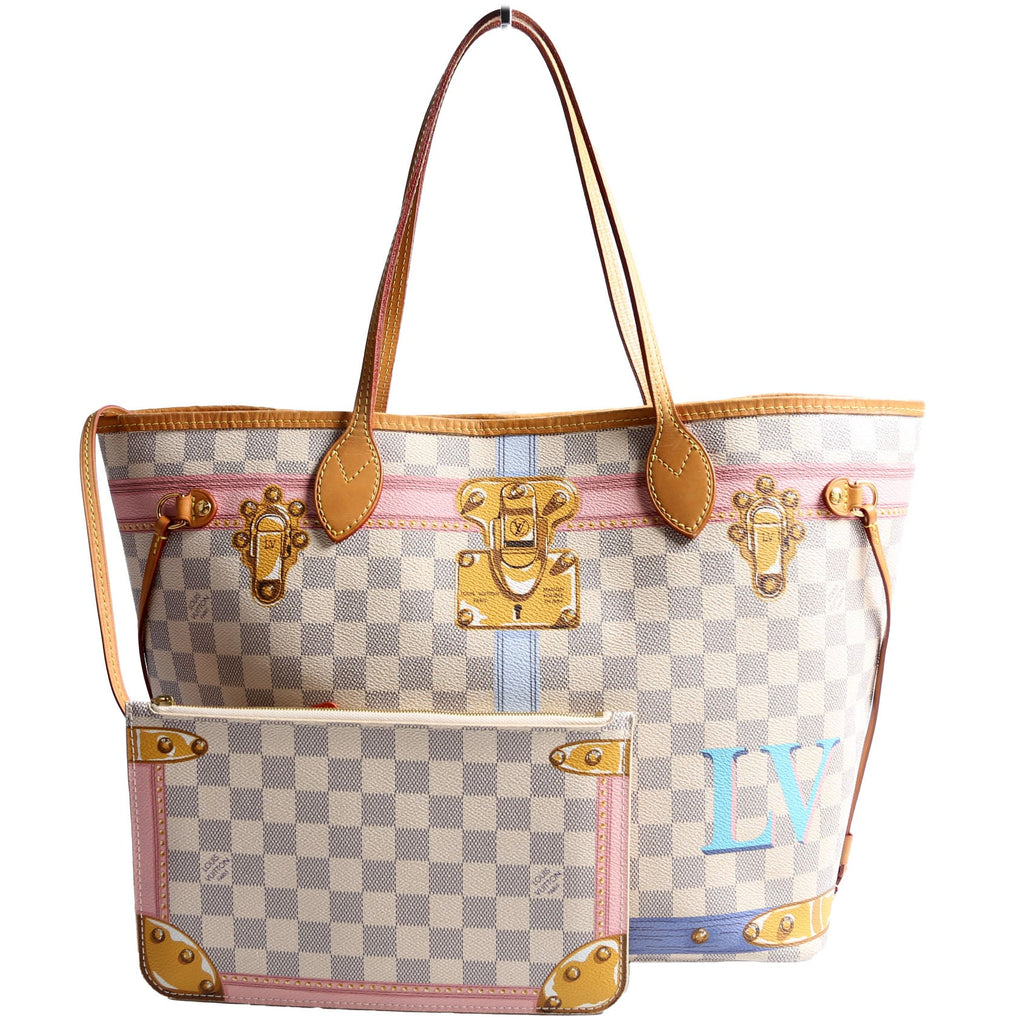 Neverfull MM With Wallet Summer Trunks Azur