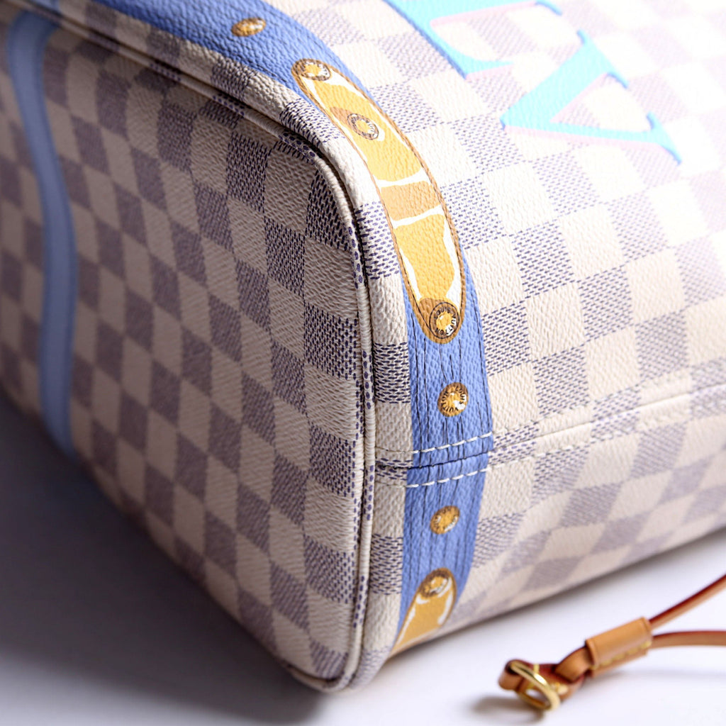 Neverfull MM With Wallet Summer Trunks Azur