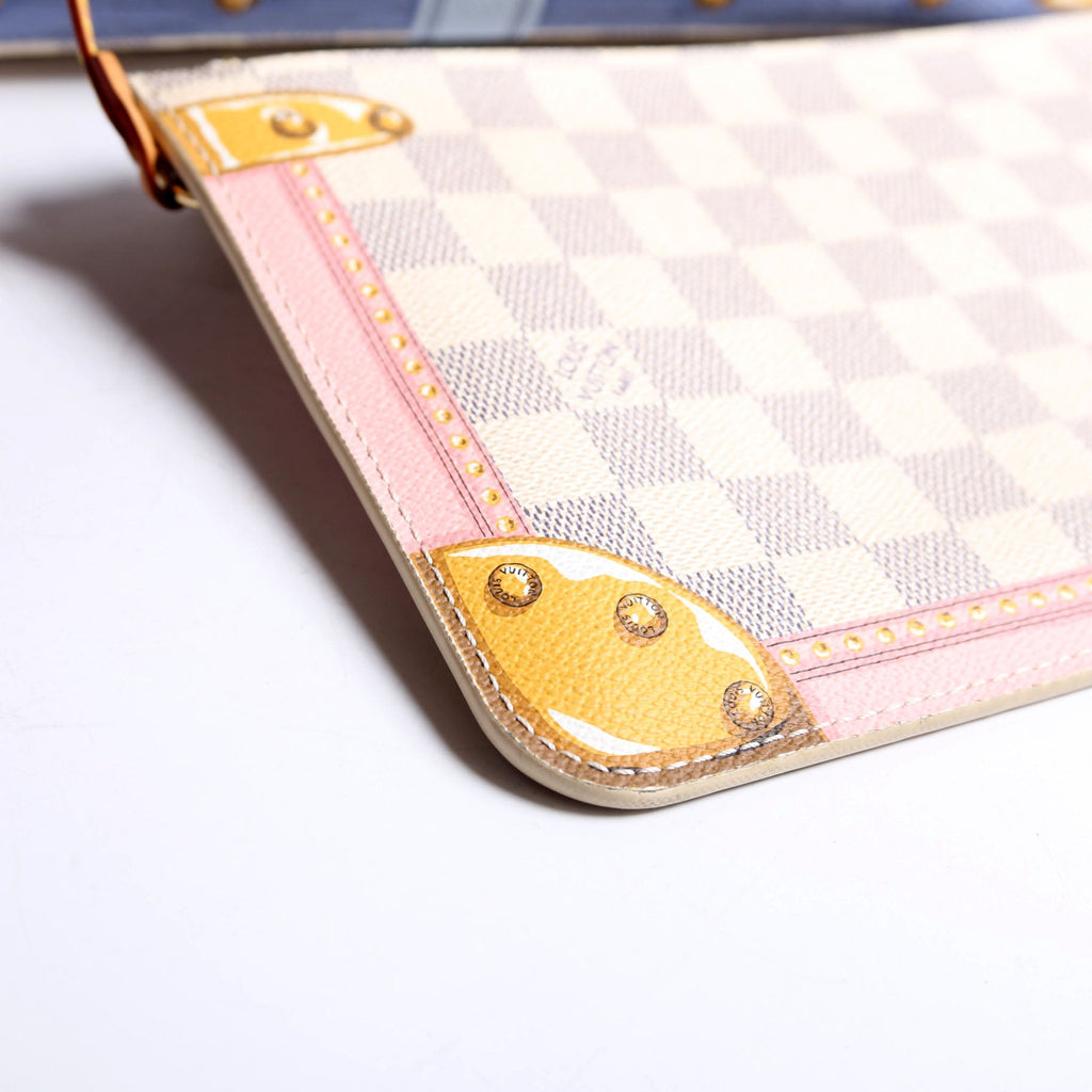 Neverfull MM With Wallet Summer Trunks Azur