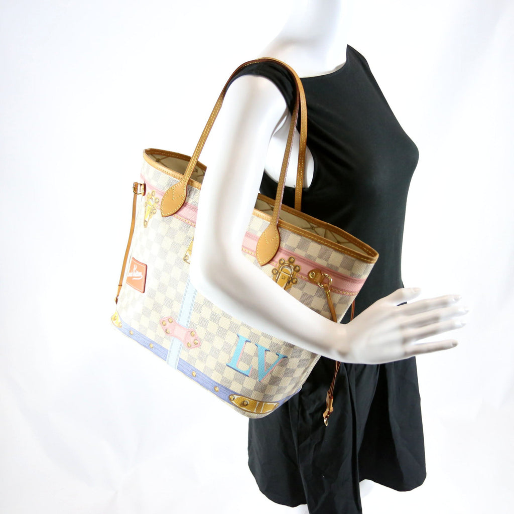 Neverfull MM With Wallet Summer Trunks Azur