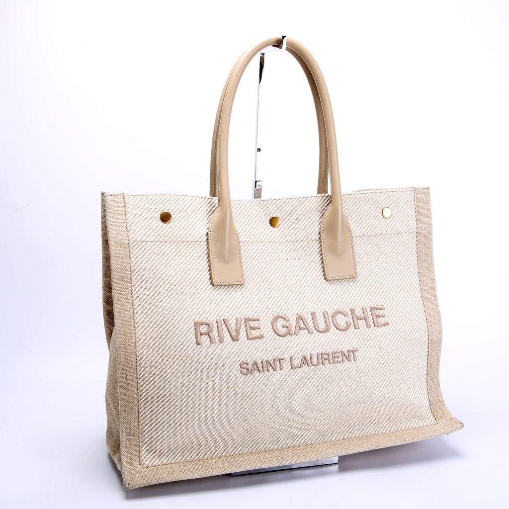SAINT LAURENT 617481 Rive Gauche Tote Bag Small