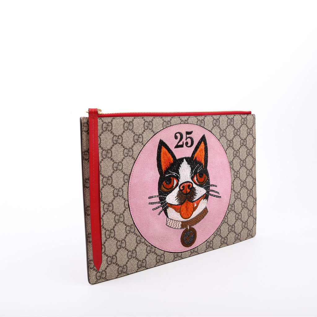 Gucci 506280 GG Supreme Bosco Pouch