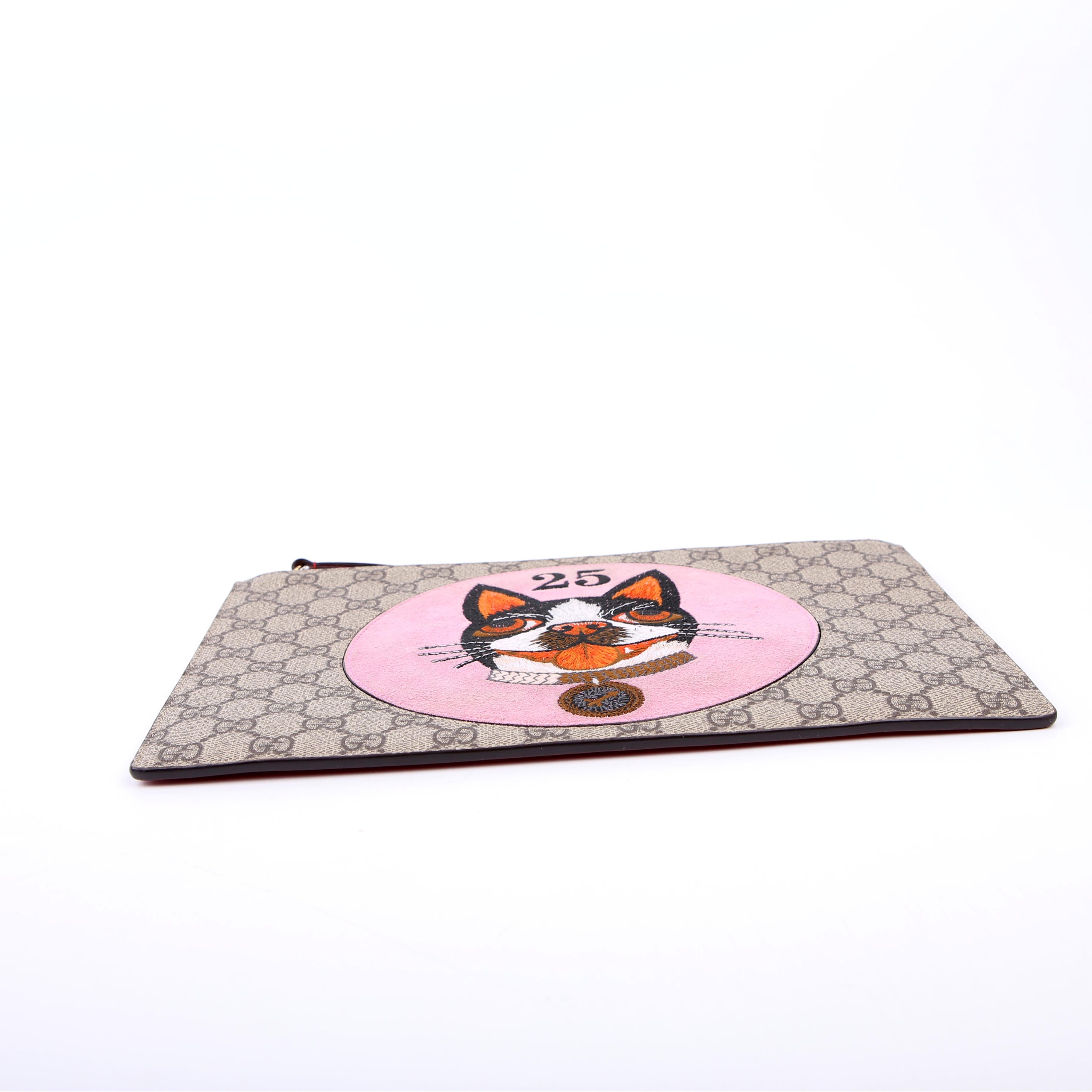 Gucci 506280 GG Supreme Bosco Pouch