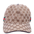 200035 GG Canvas Web Hat Size Large