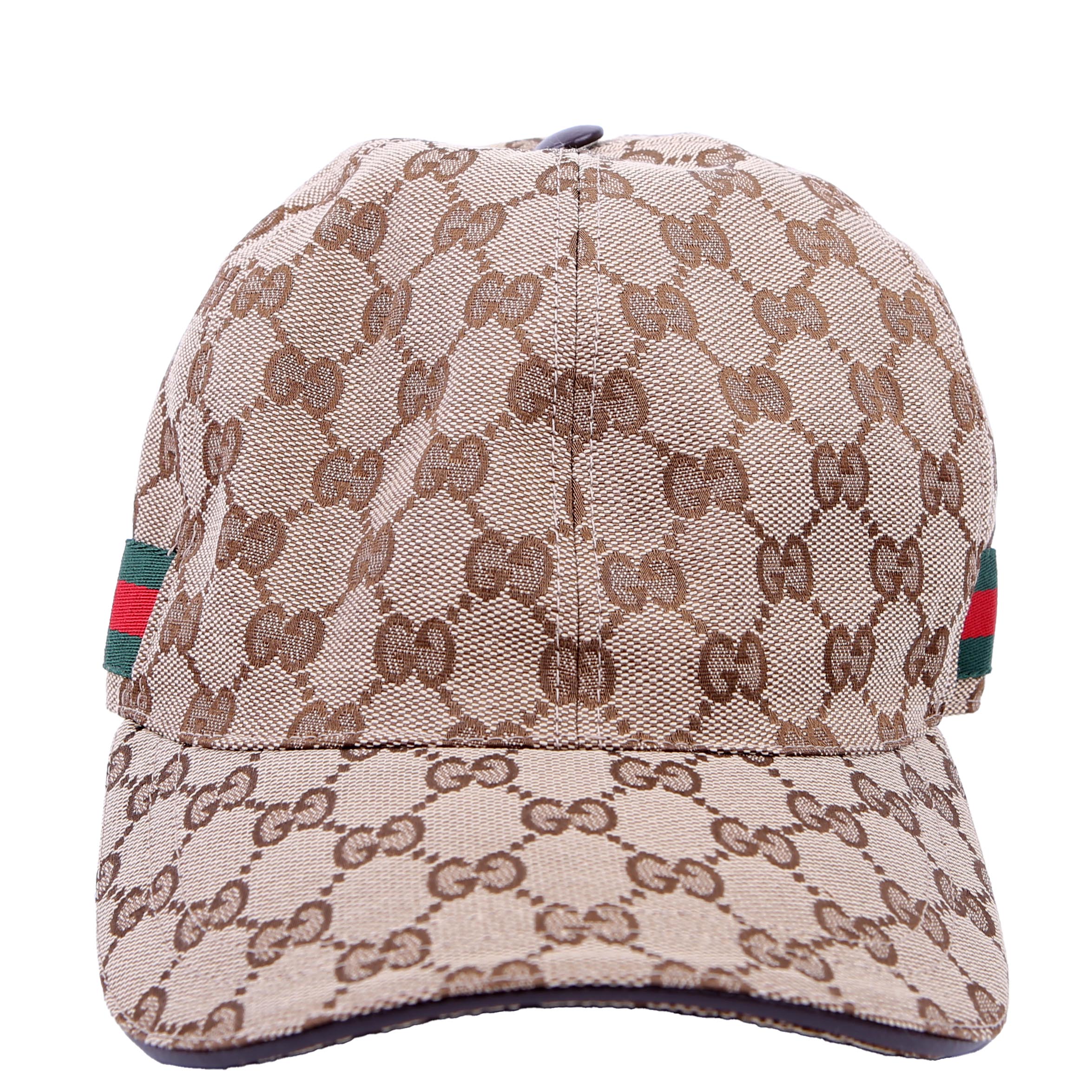 200035 GG Canvas Web Hat Size Large