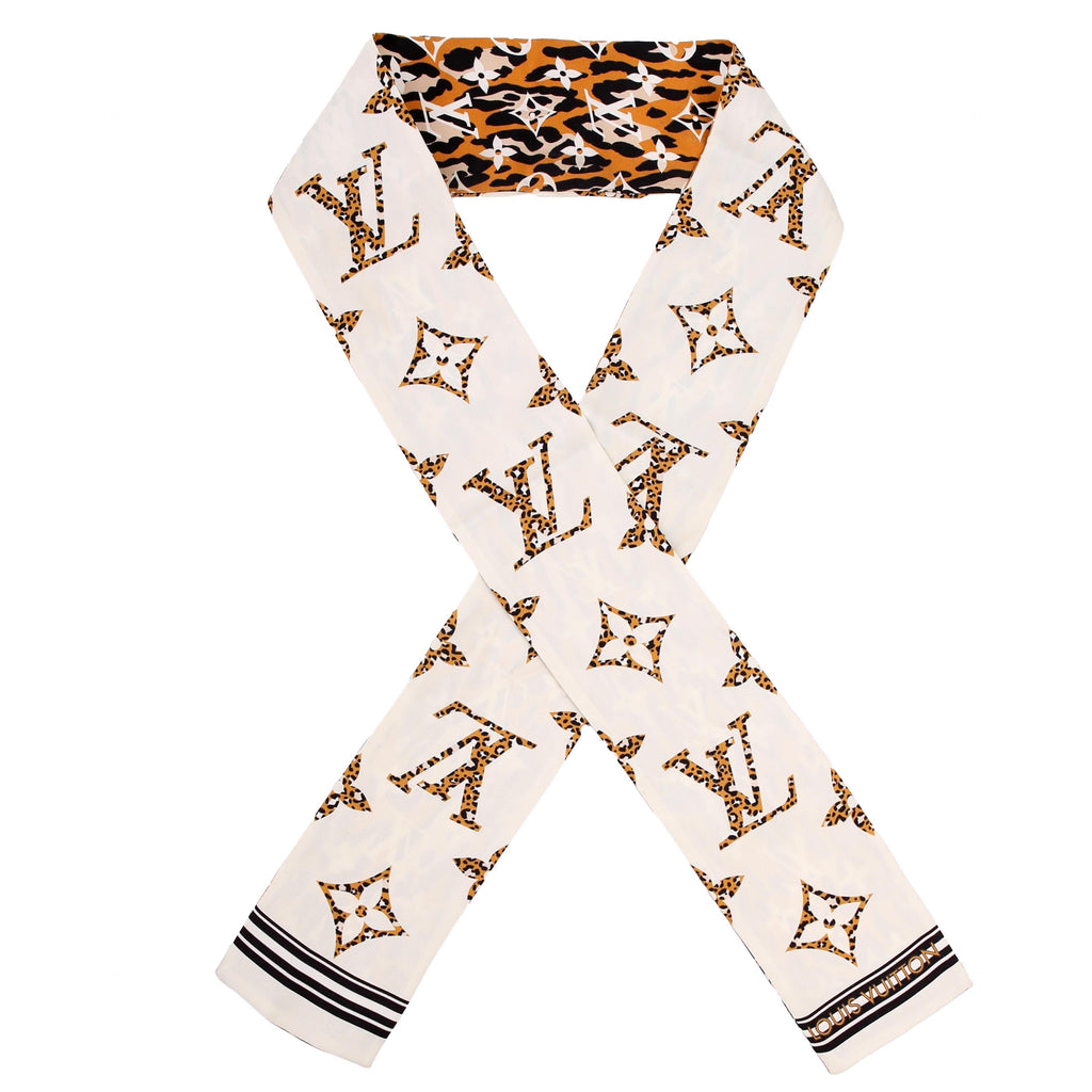 Giant Jungle Bandeau Silk Scarf