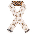 Giant Jungle Bandeau Silk Scarf