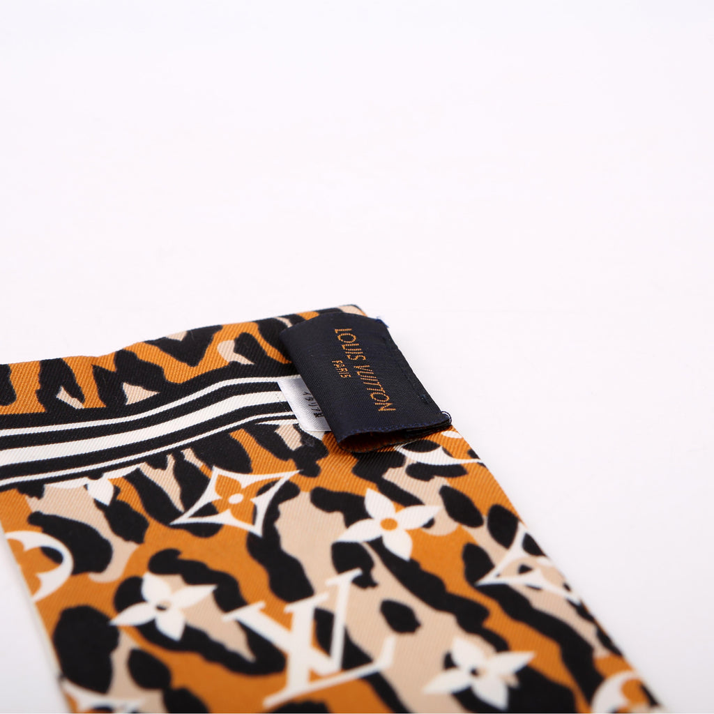 Giant Jungle Bandeau Silk Scarf