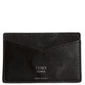 7AR911 FF Zucca Card Holder Brown/Black
