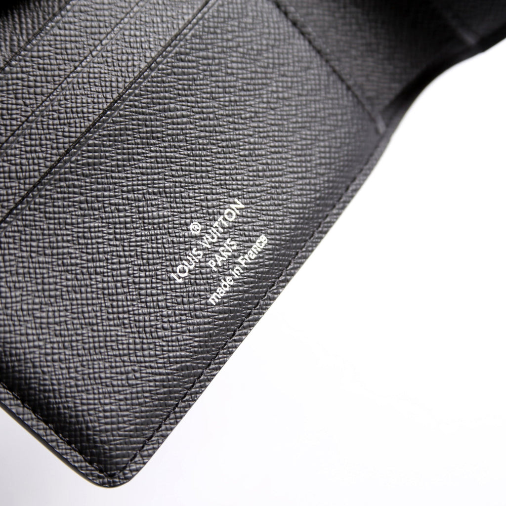 Mens Multiple Wallet Damier Graphite World Tour