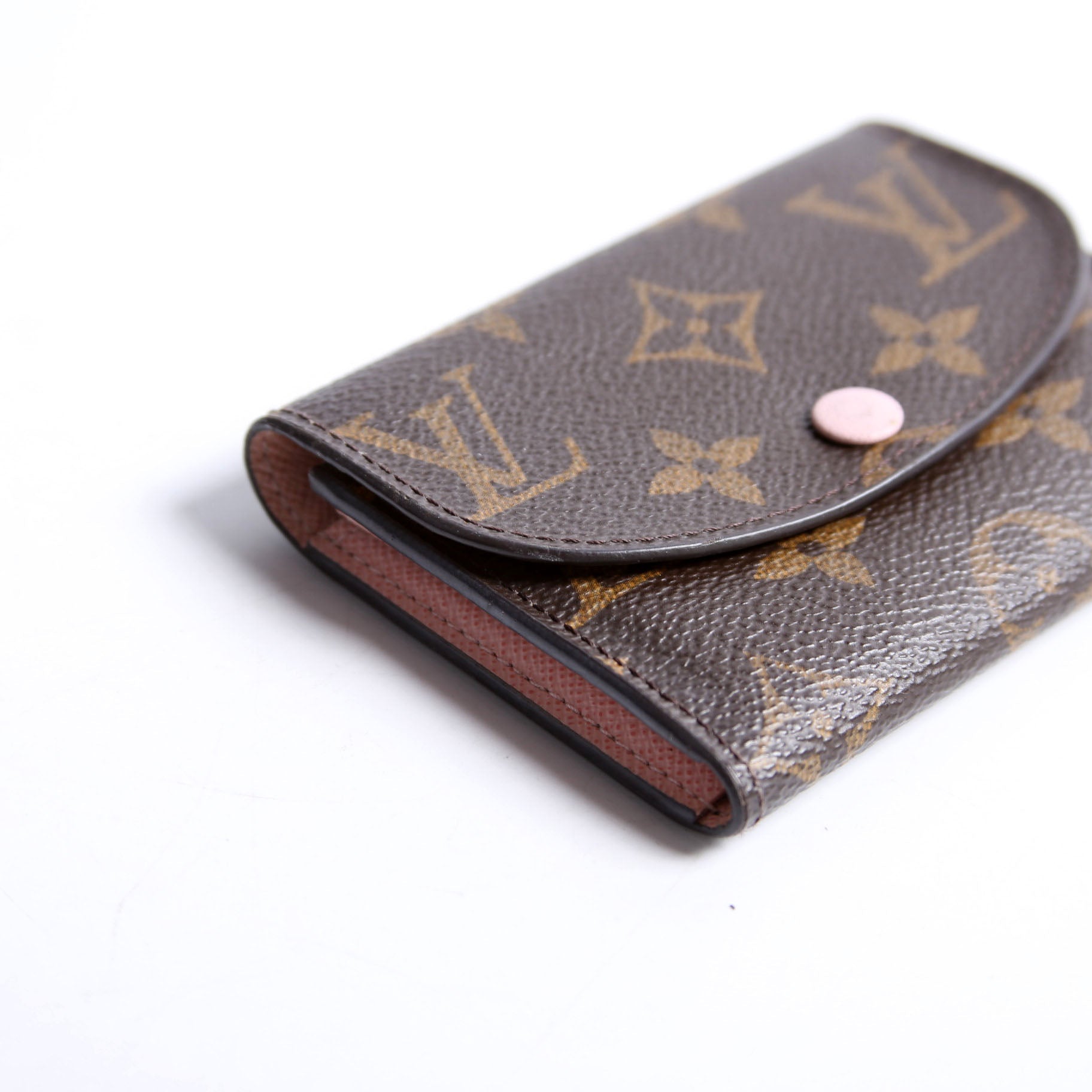 Rosalie Coin Purse Monogram Pink