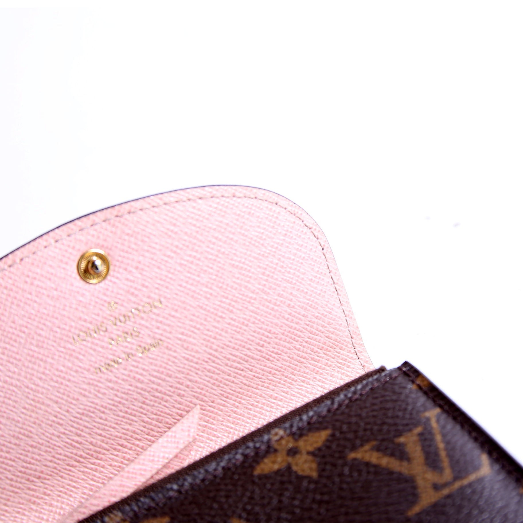 Rosalie Coin Purse Monogram Pink