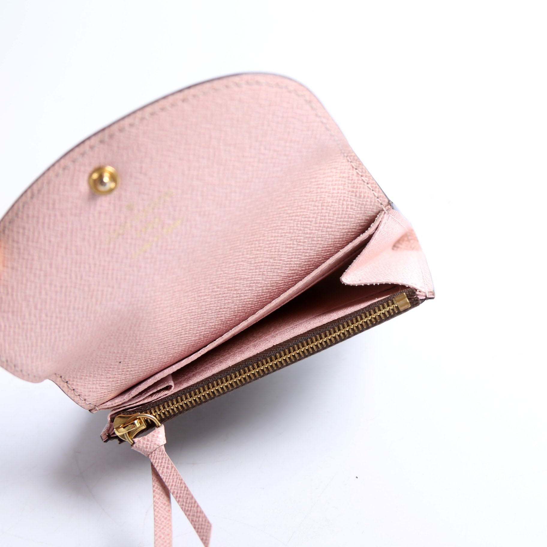 Rosalie Coin Purse Monogram Pink
