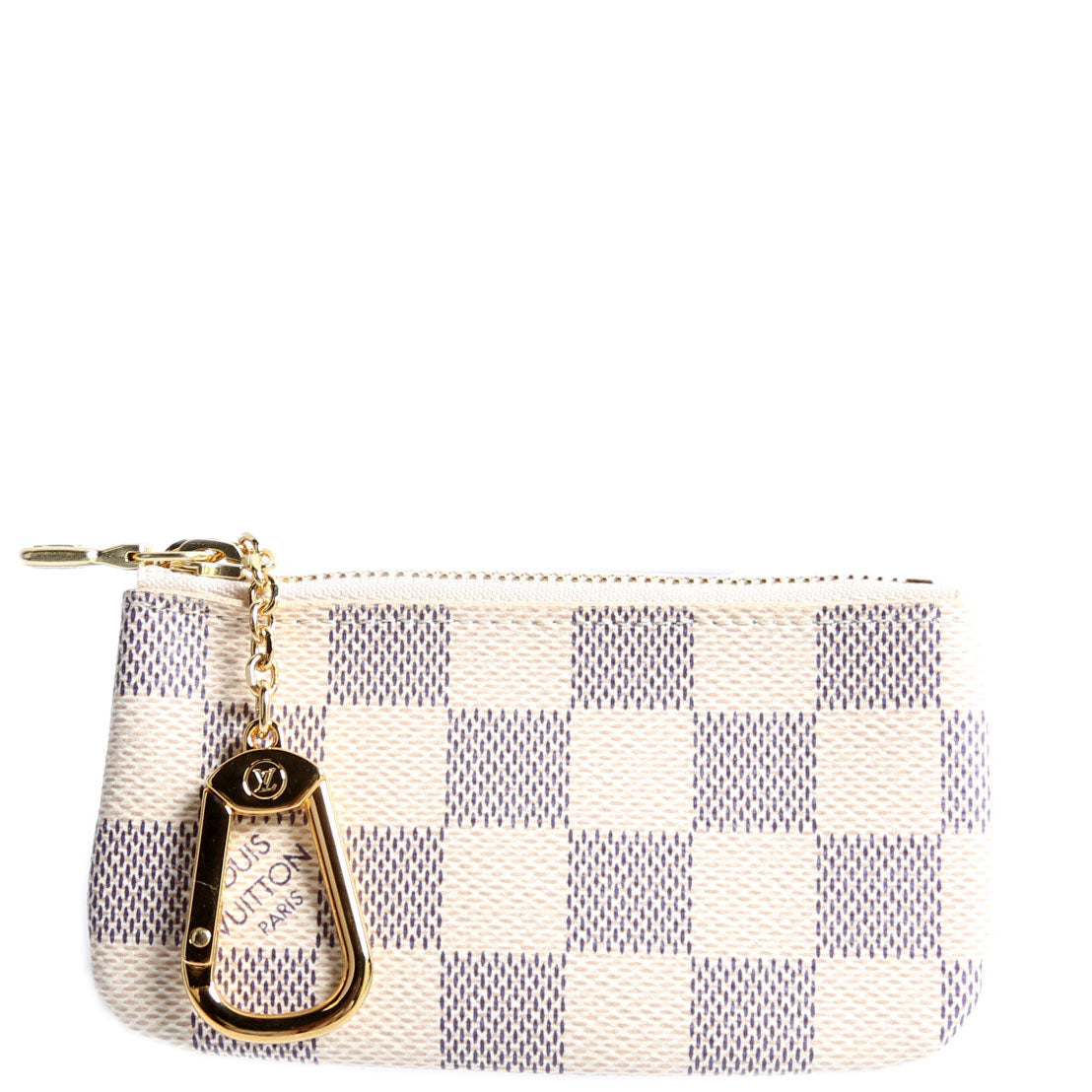 Pochette Cles Damier Azur