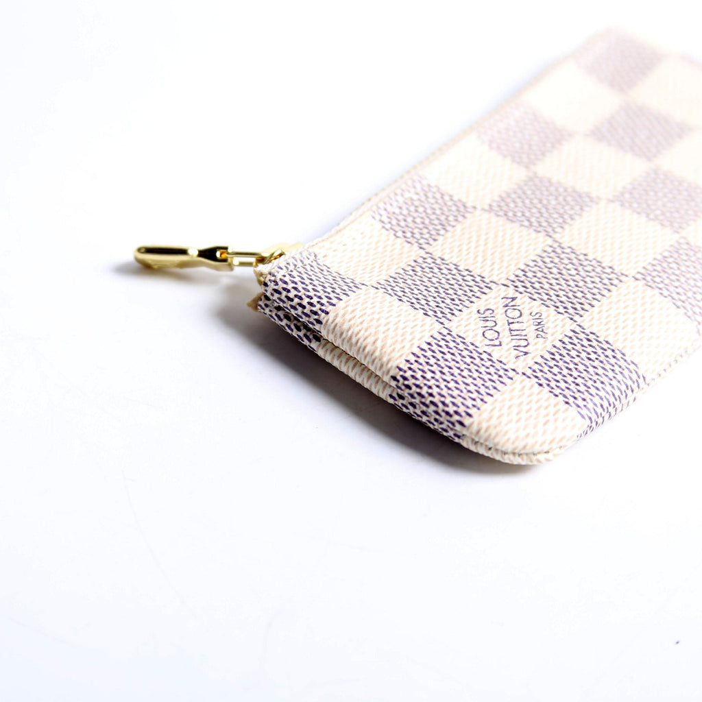 Pochette Cles Damier Azur