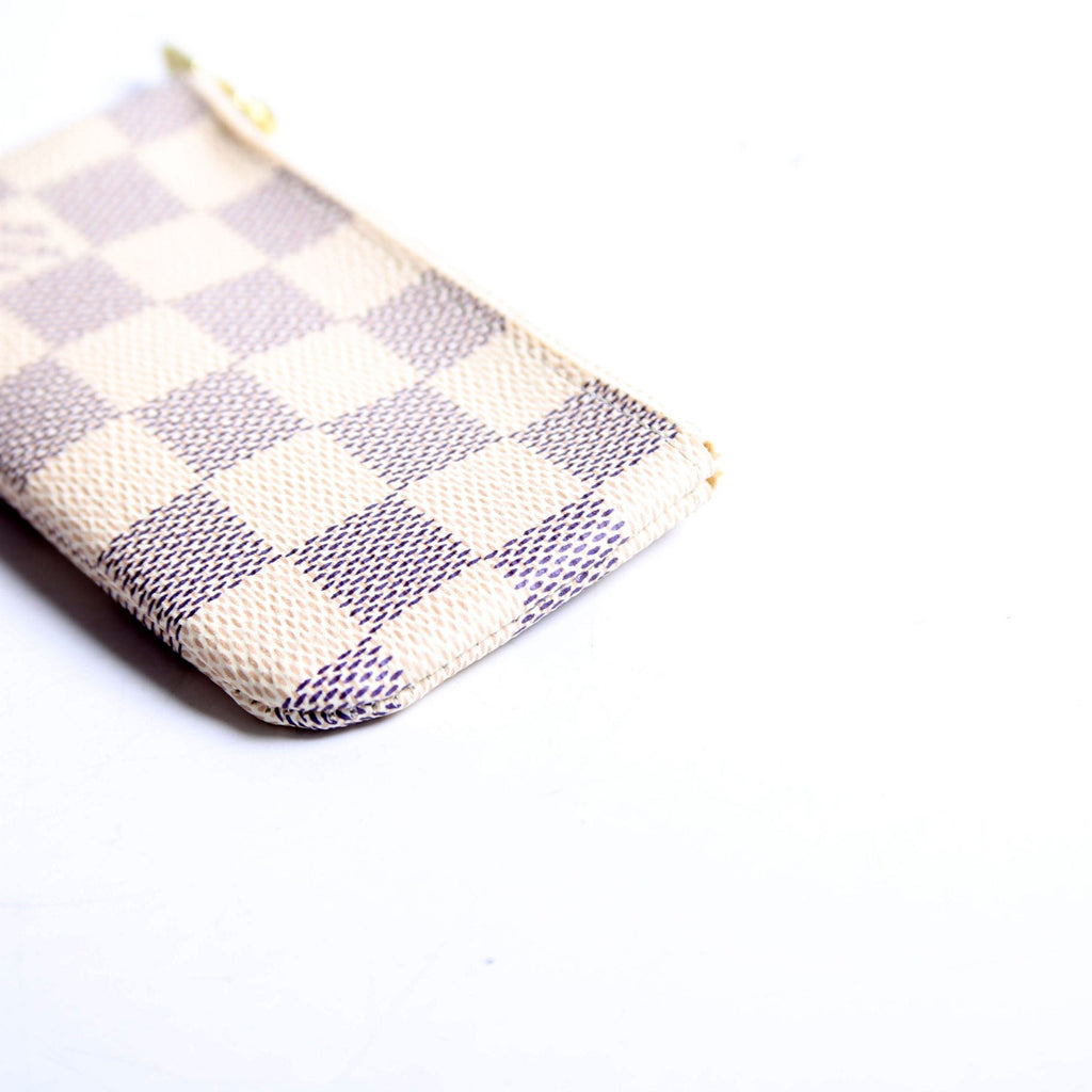 Pochette Cles Damier Azur