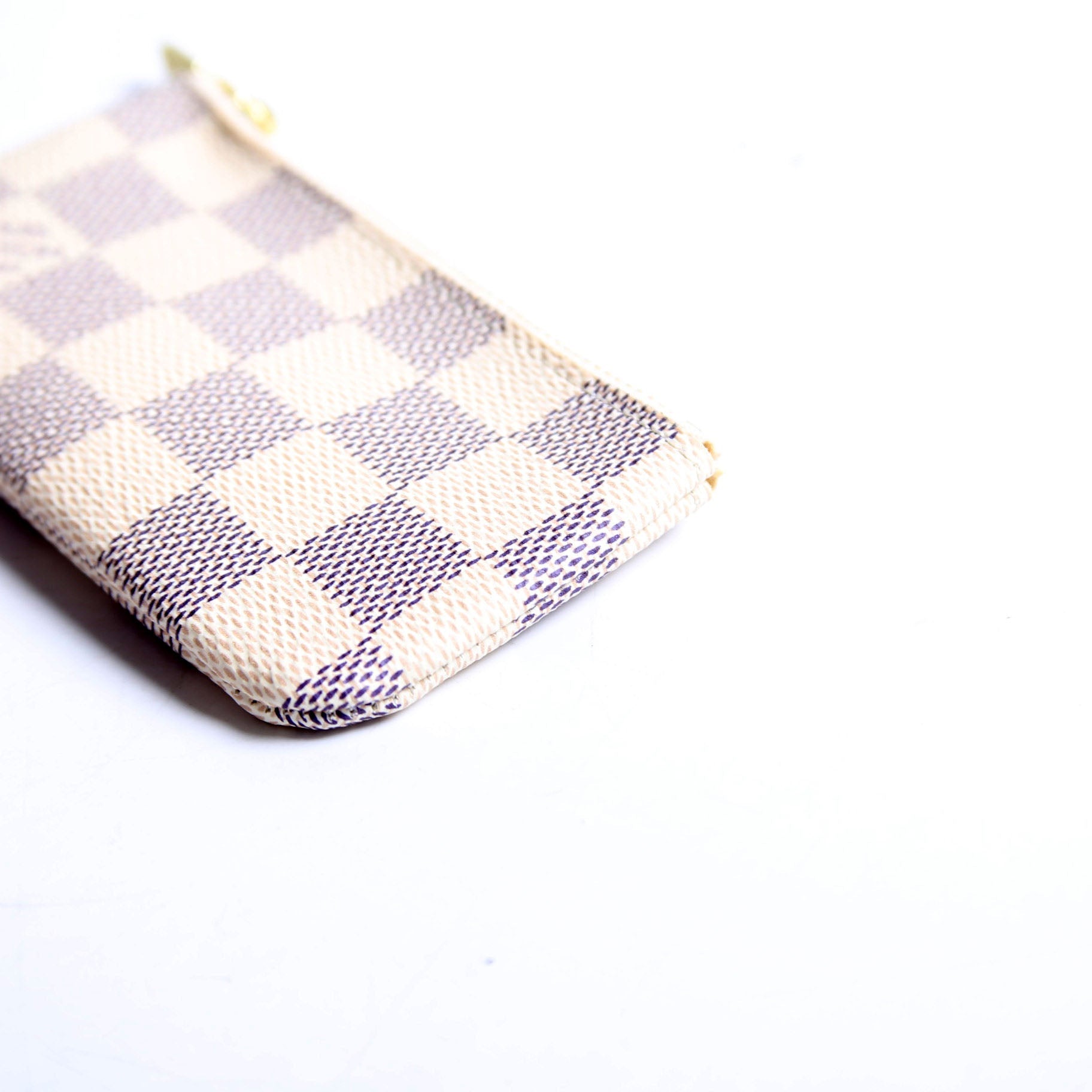 Pochette Cles Damier Azur