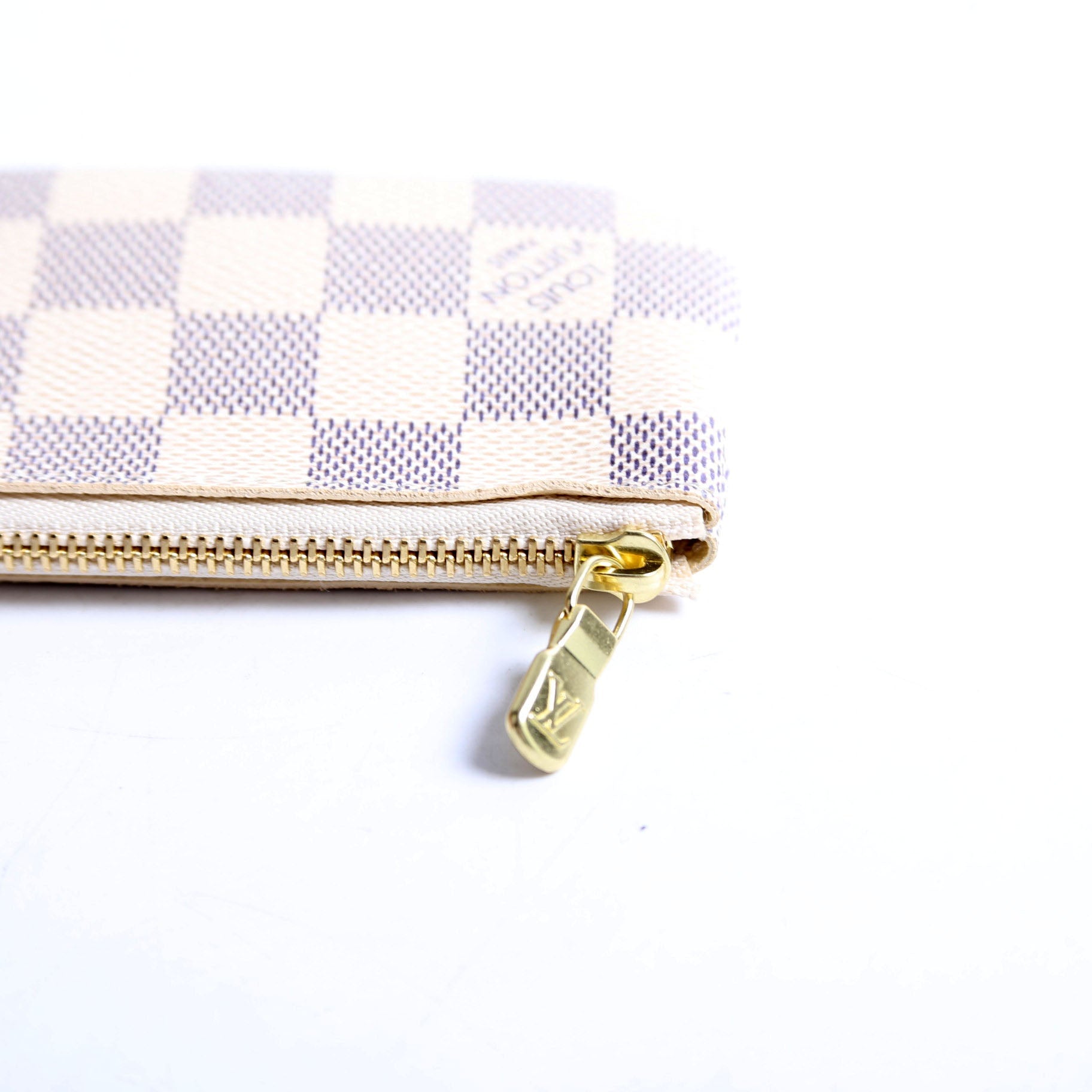 Pochette Cles Damier Azur