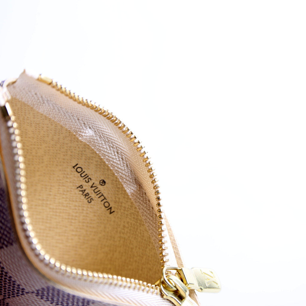 Pochette Cles Damier Azur