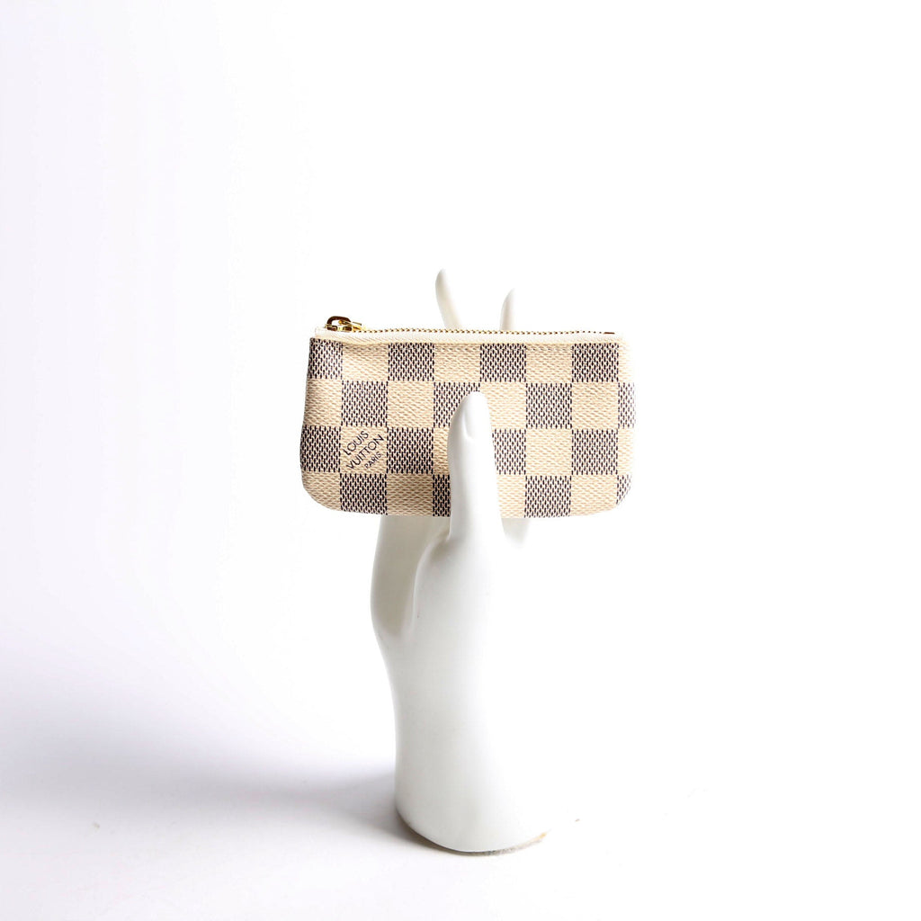 Pochette Cles Damier Azur