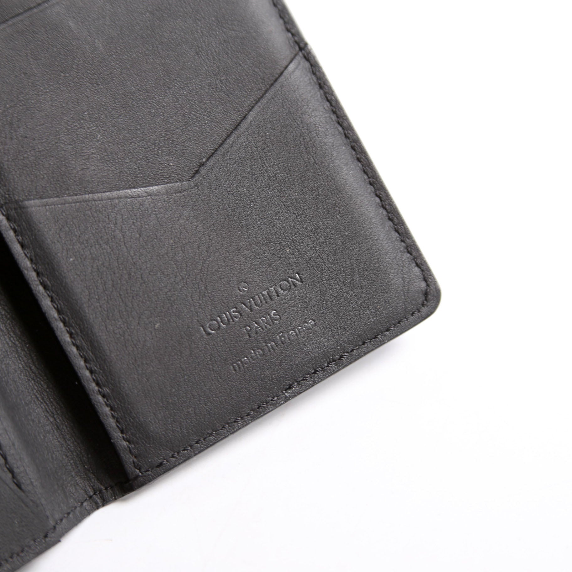 Pocket Organizer LV Aerogram Black