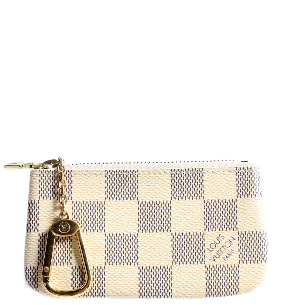 Pochette Cles Damier Azur