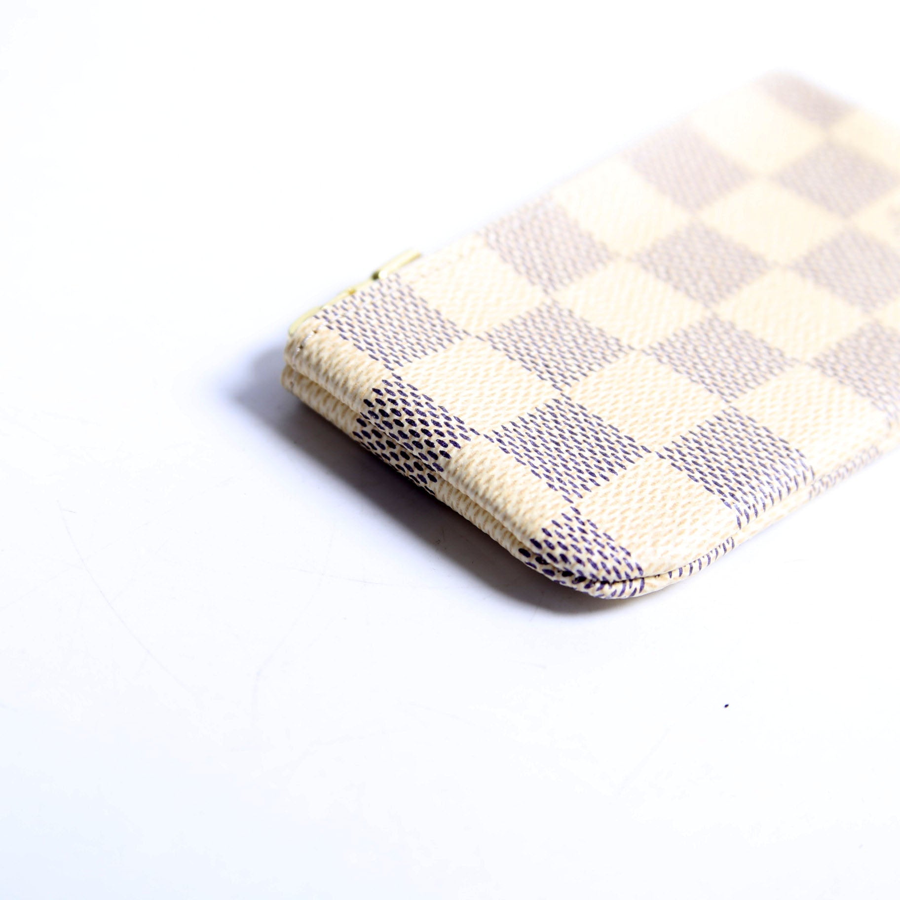 Pochette Cles Damier Azur