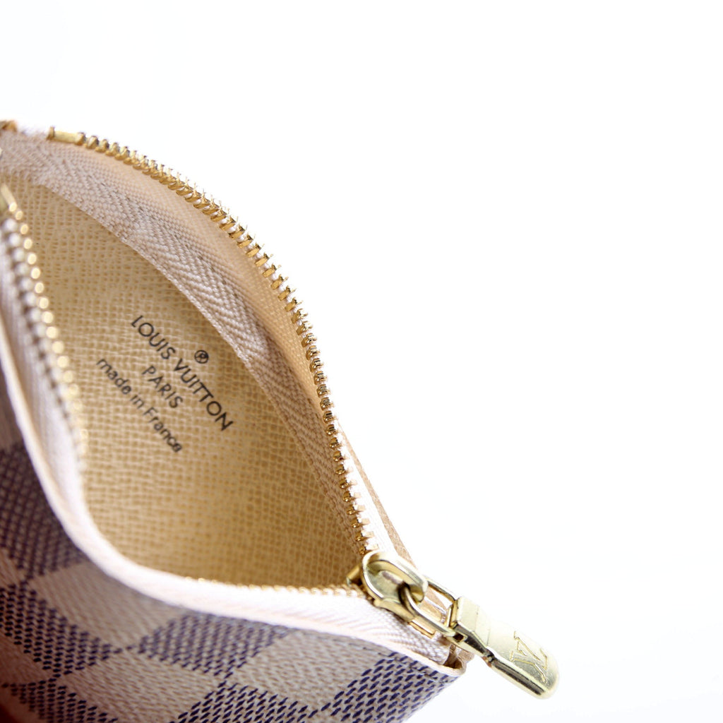 Pochette Cles Damier Azur