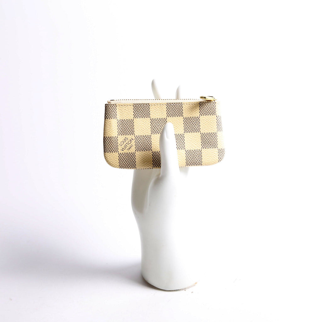 Pochette Cles Damier Azur