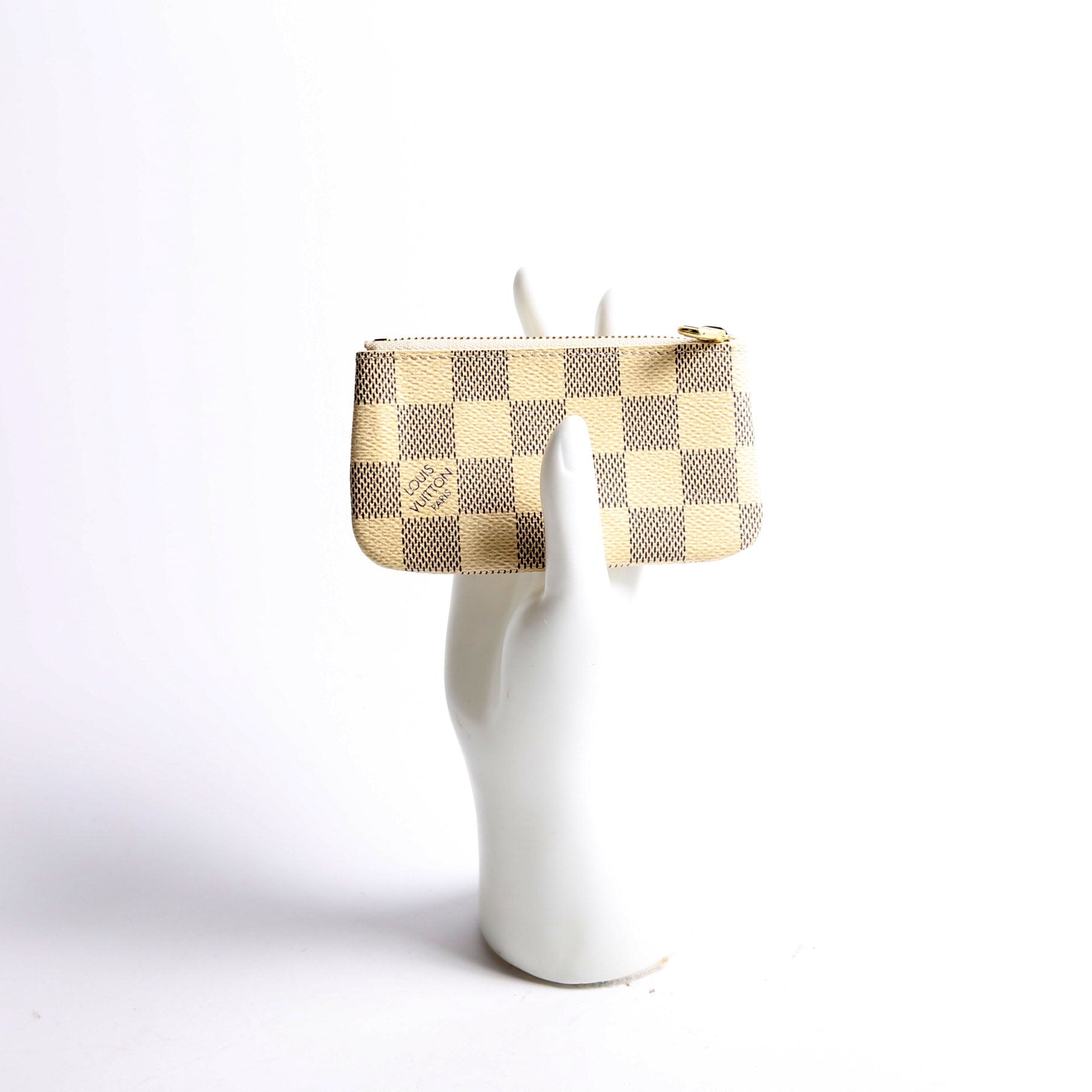 Pochette Cles Damier Azur