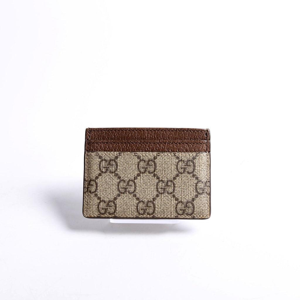 Gucci 523159 Ophidia GG Card Case Brown