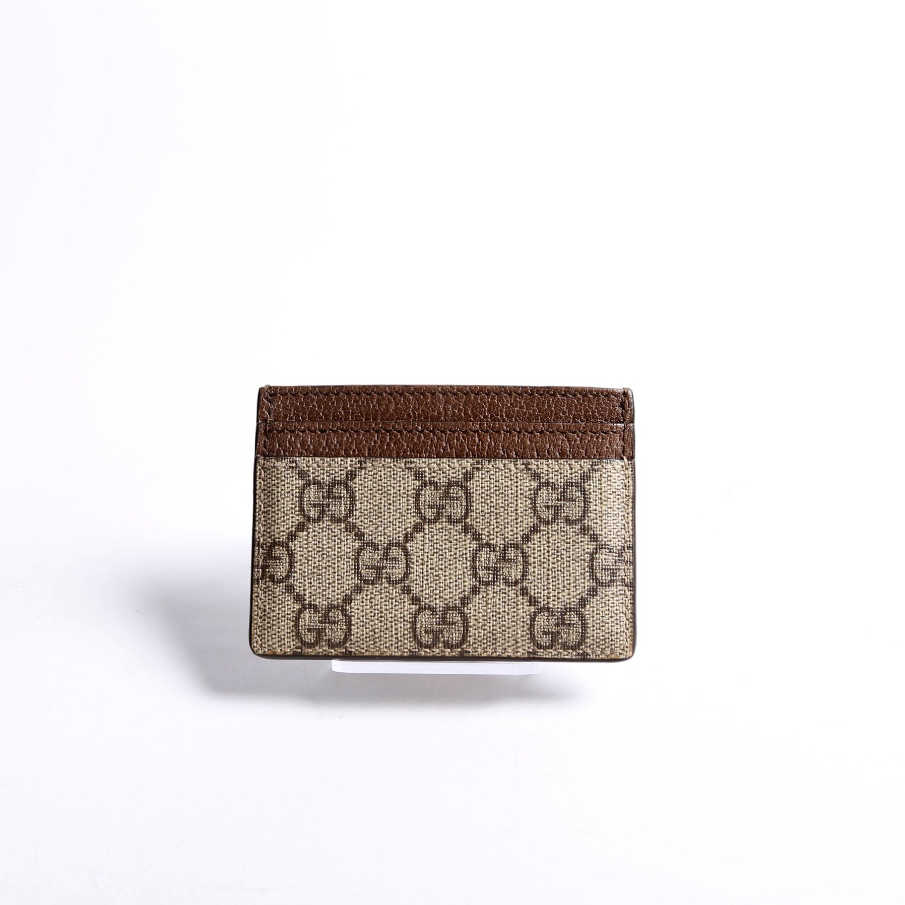 Gucci 523159 Ophidia GG Card Case Brown