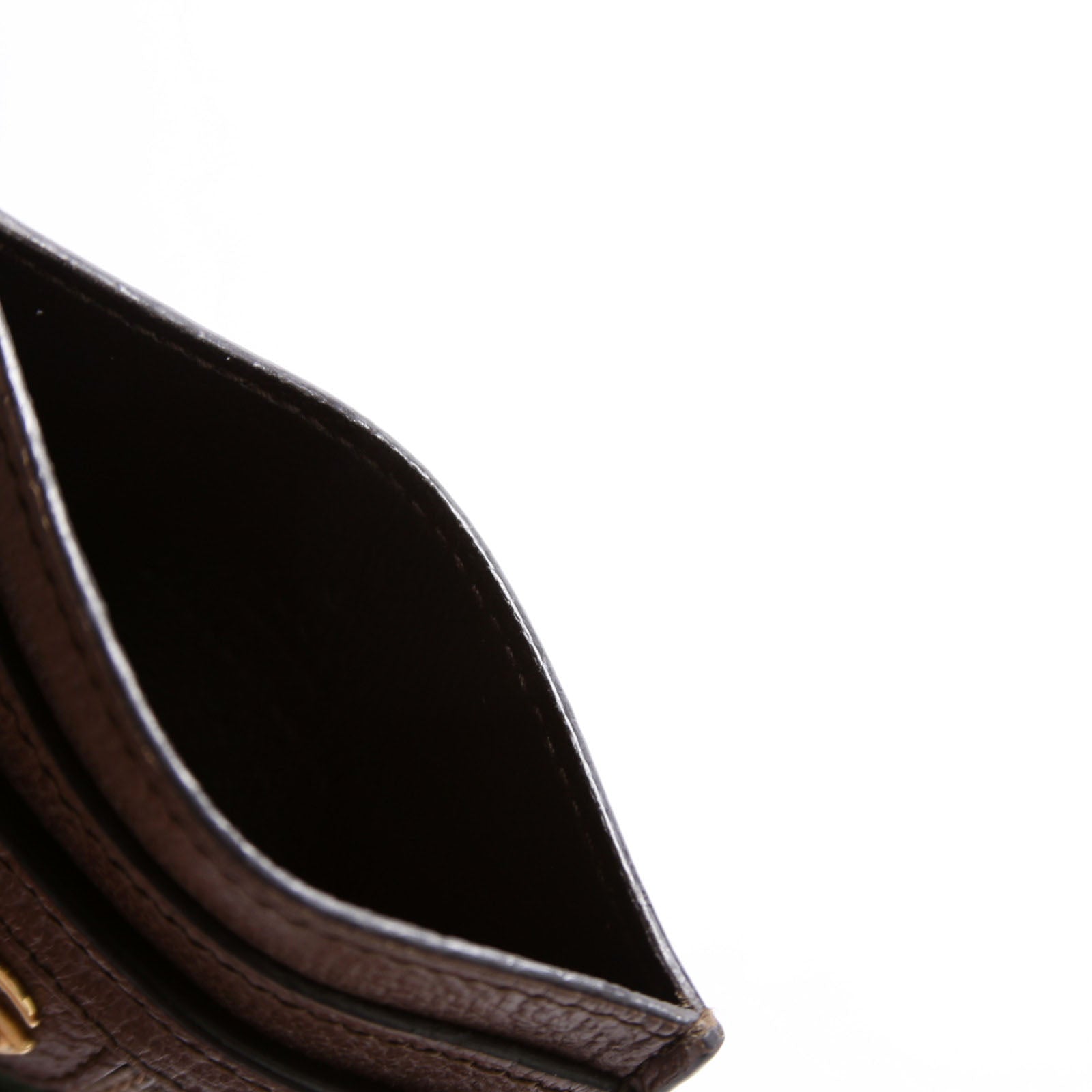 Gucci 523159 Ophidia GG Card Case Brown