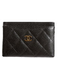 Classic Card Holder Caviar 29M Black