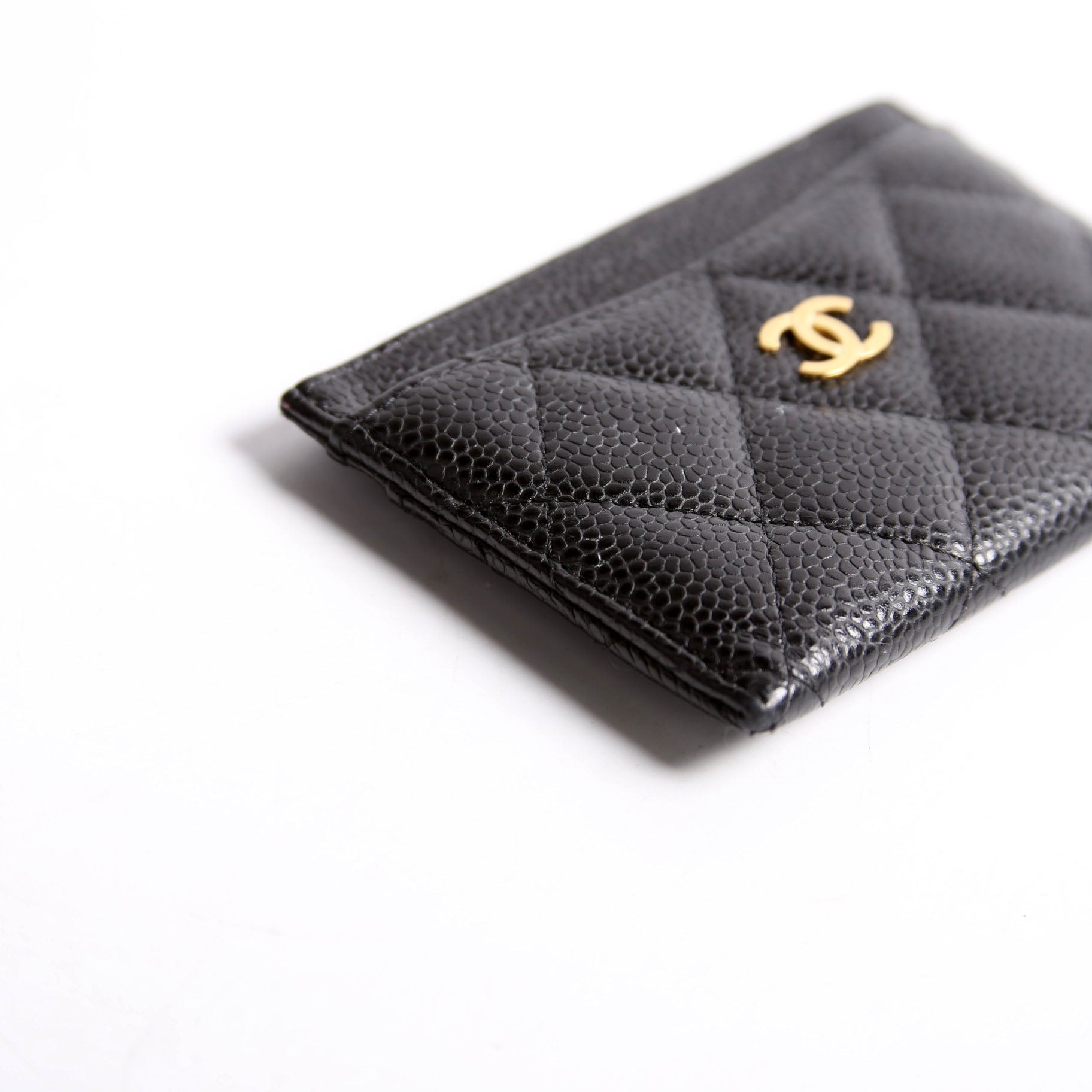 Classic Card Holder Caviar 29M Black