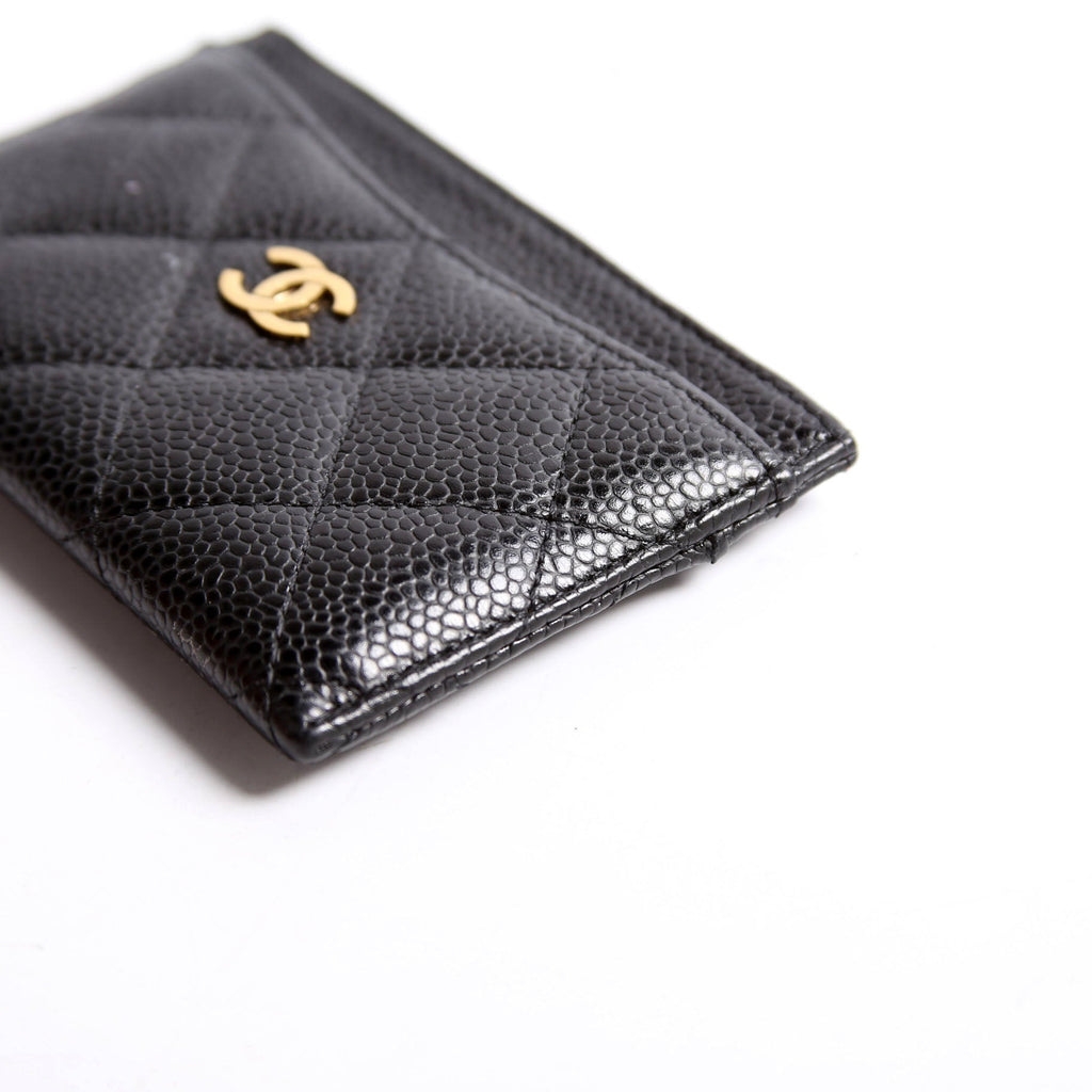 Classic Card Holder Caviar 29M Black