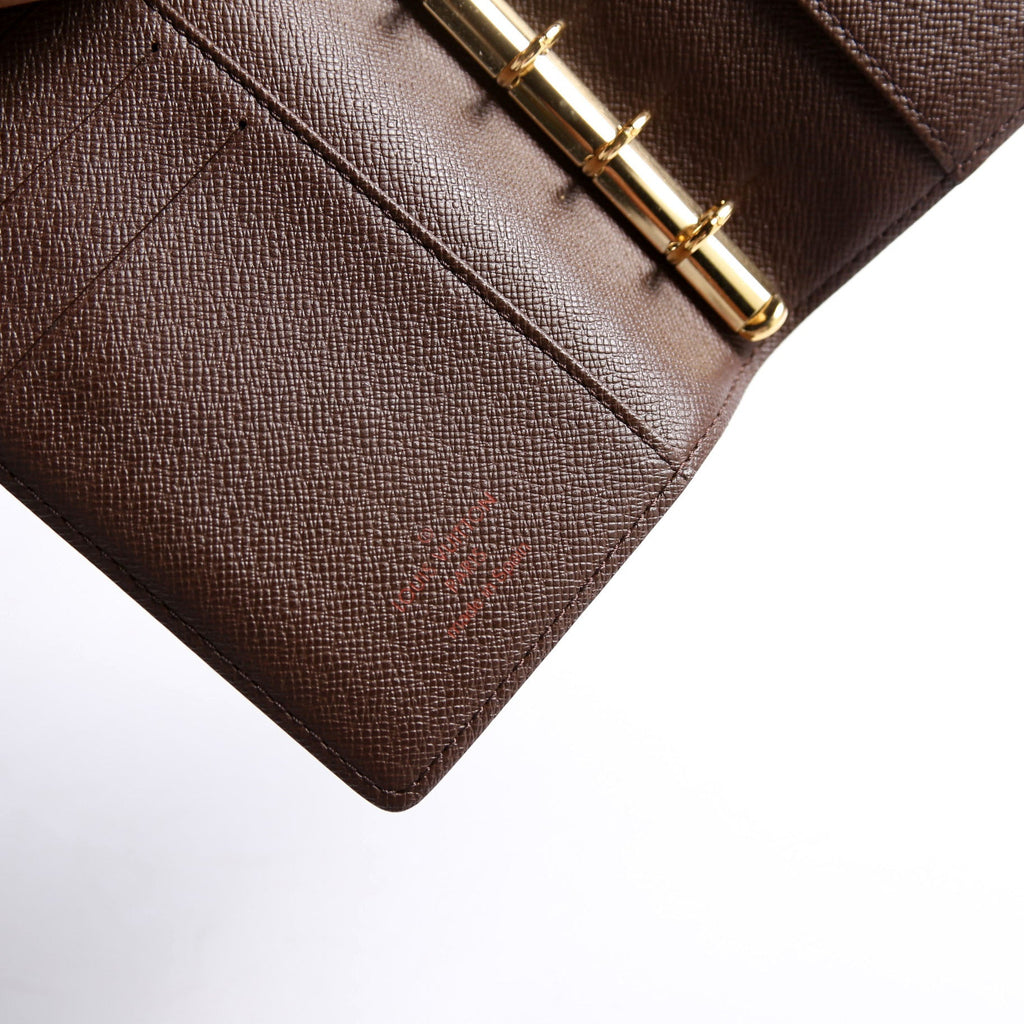 Agenda Small Ring Damier Ebene