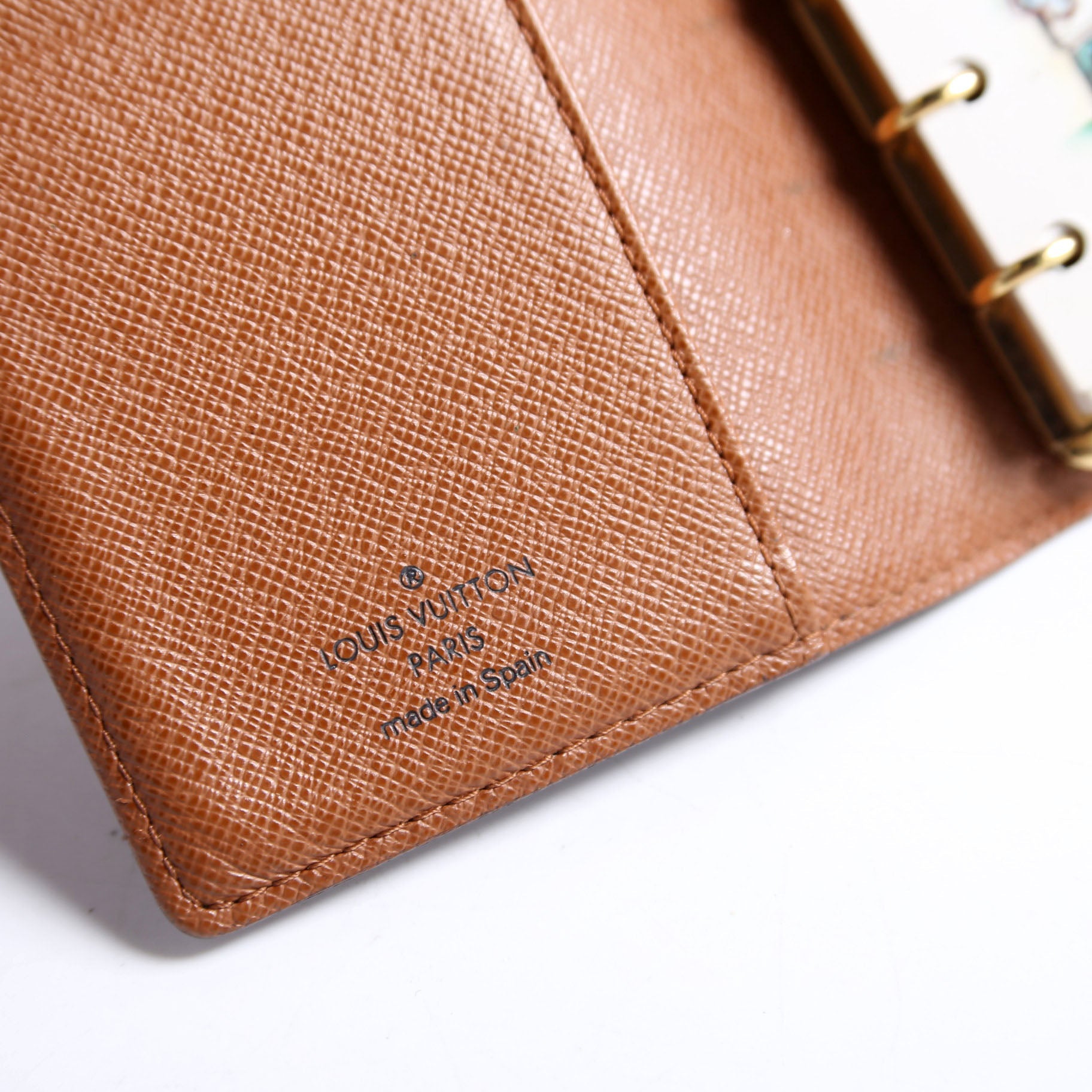 Agenda Small Ring Monogram