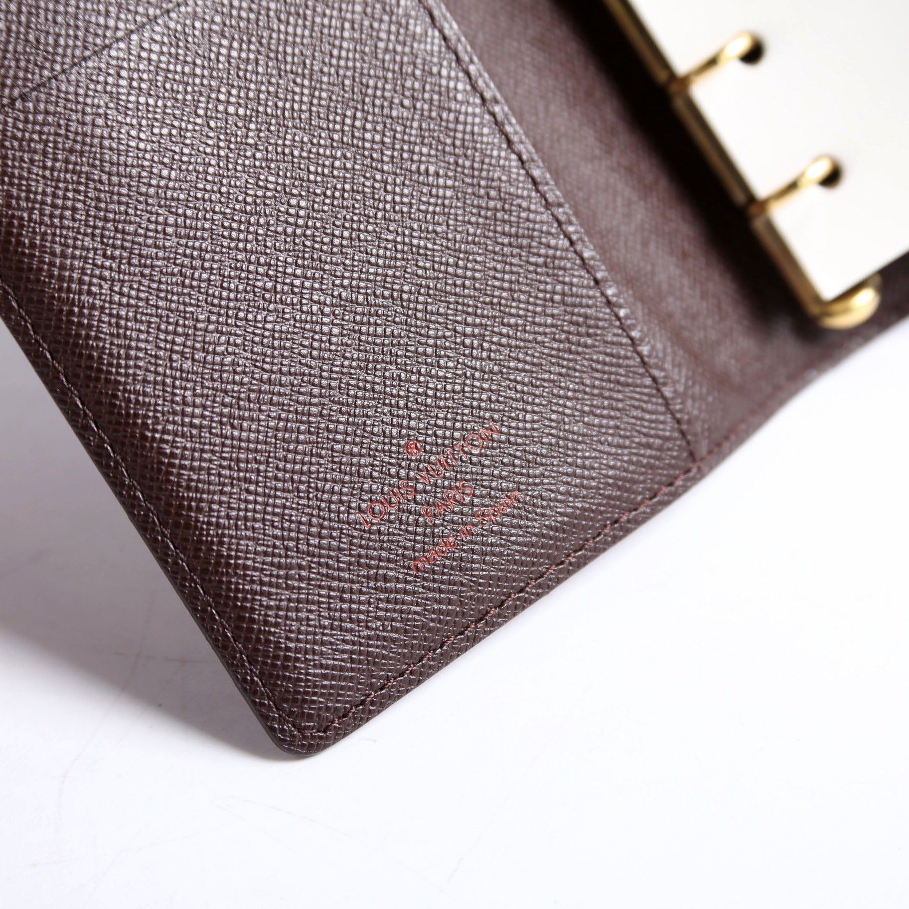 Agenda Small Ring Damier Ebene