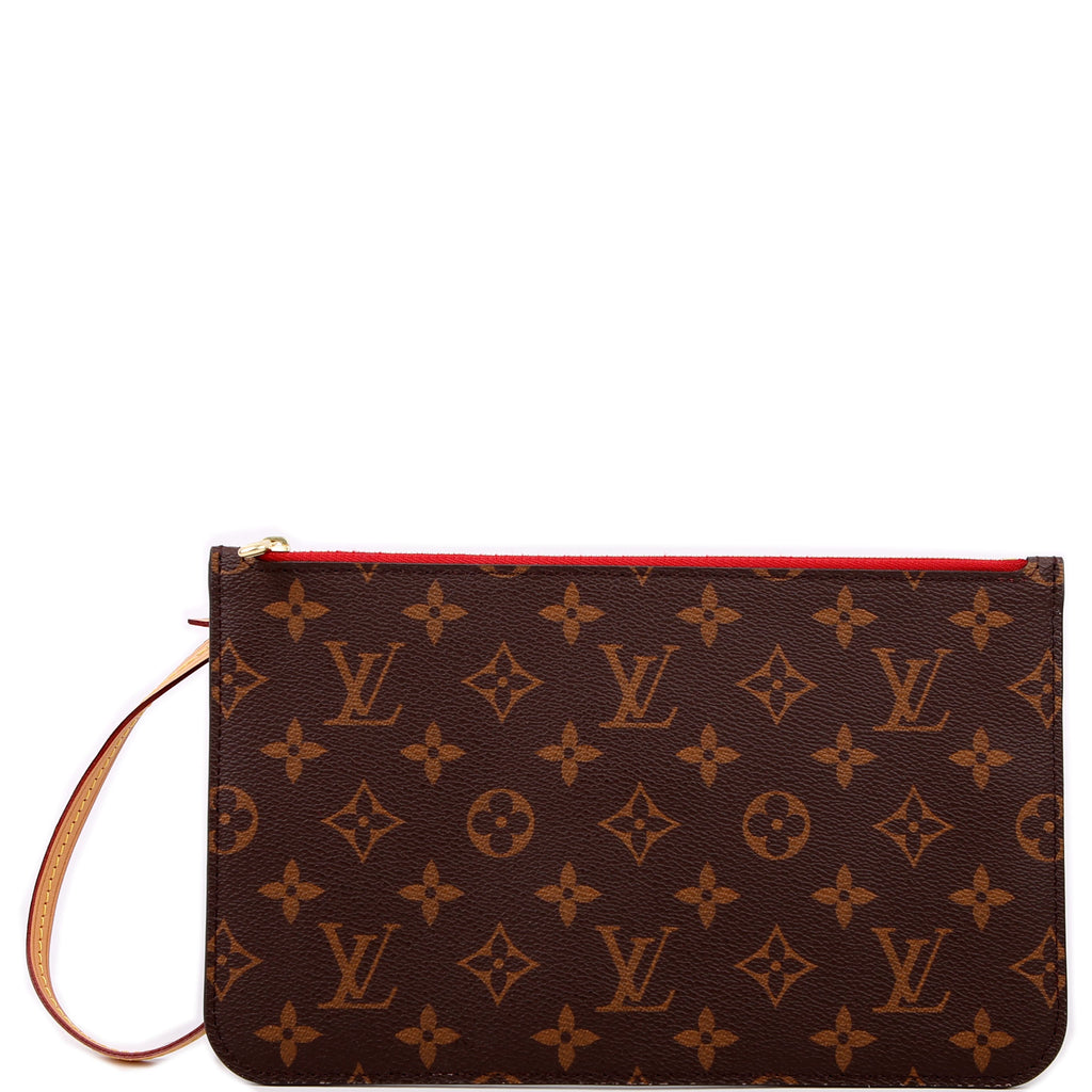 Pochette Only Neverfull Monogram Red