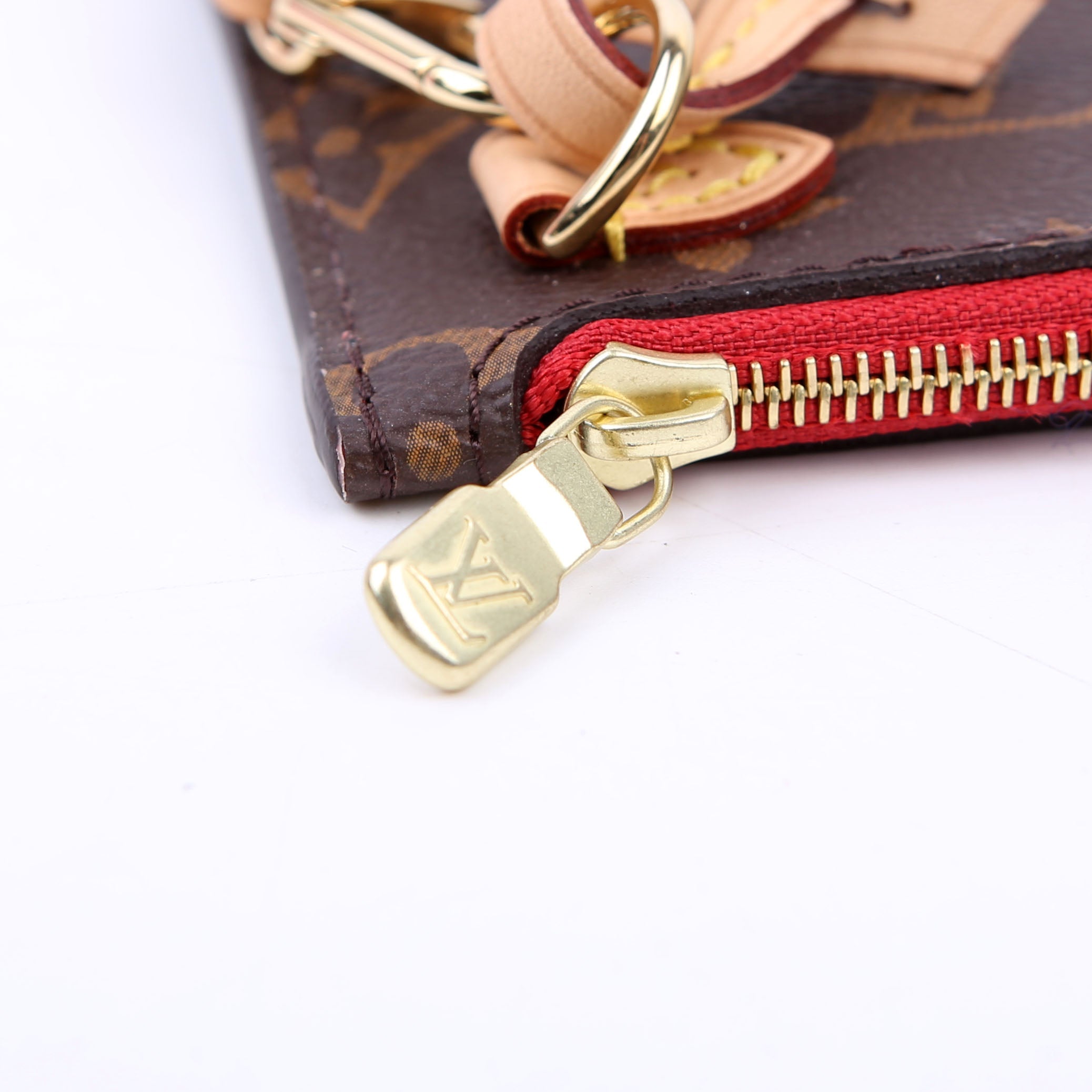 Pochette Only Neverfull Monogram Red
