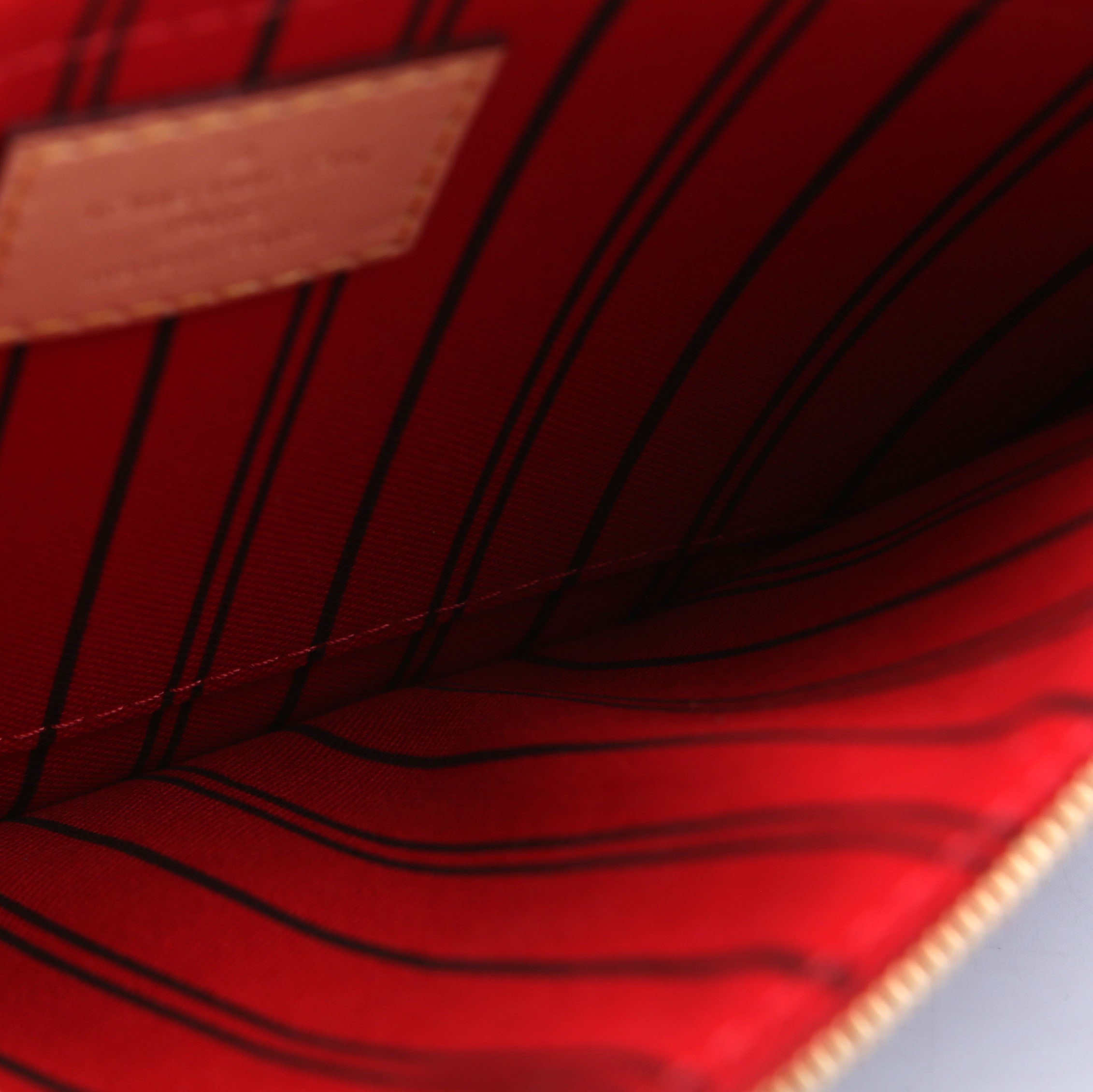 Pochette Only Neverfull Monogram Red