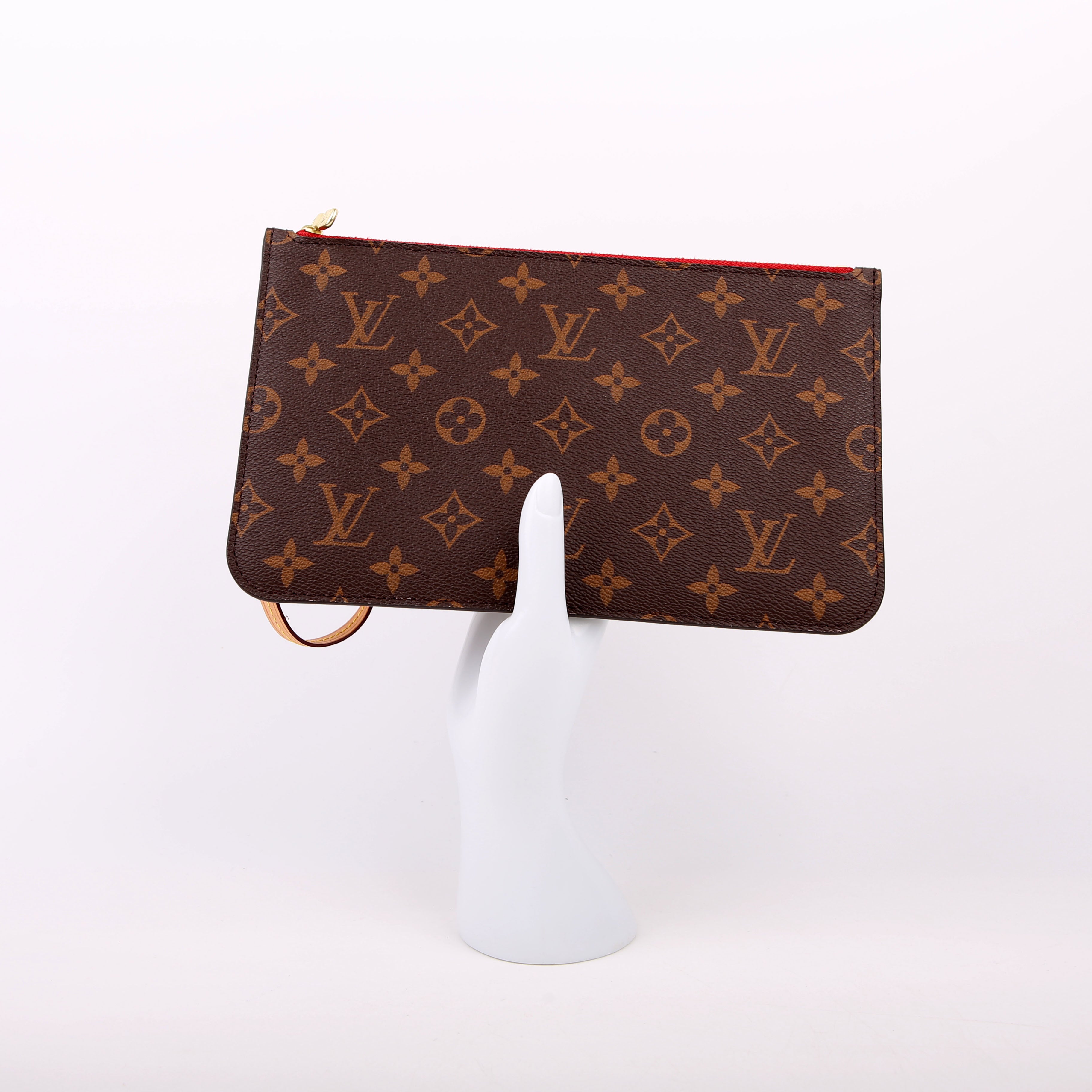 Pochette Only Neverfull Monogram Red