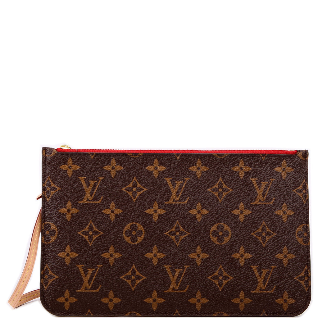 Pochette Only Neverfull Monogram Red