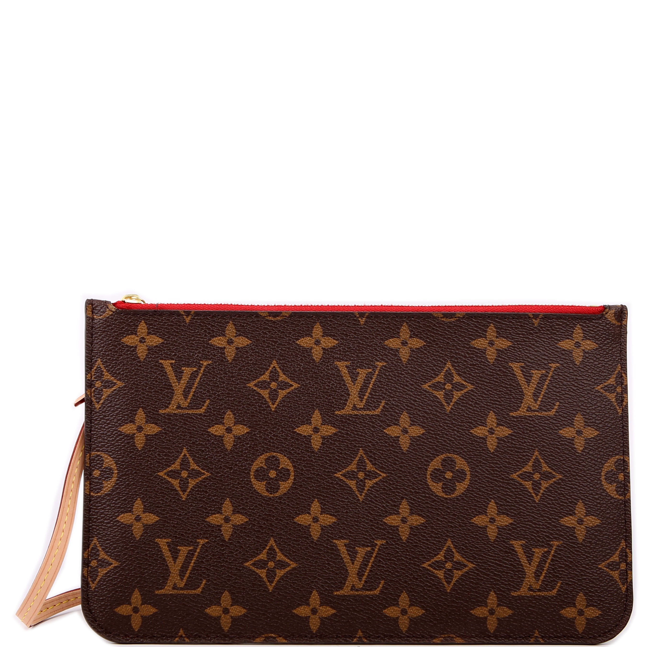 Pochette Only Neverfull Monogram Red