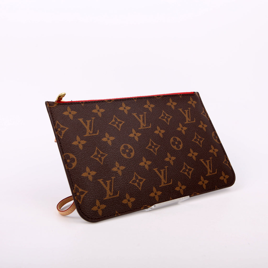 Pochette Only Neverfull Monogram Red