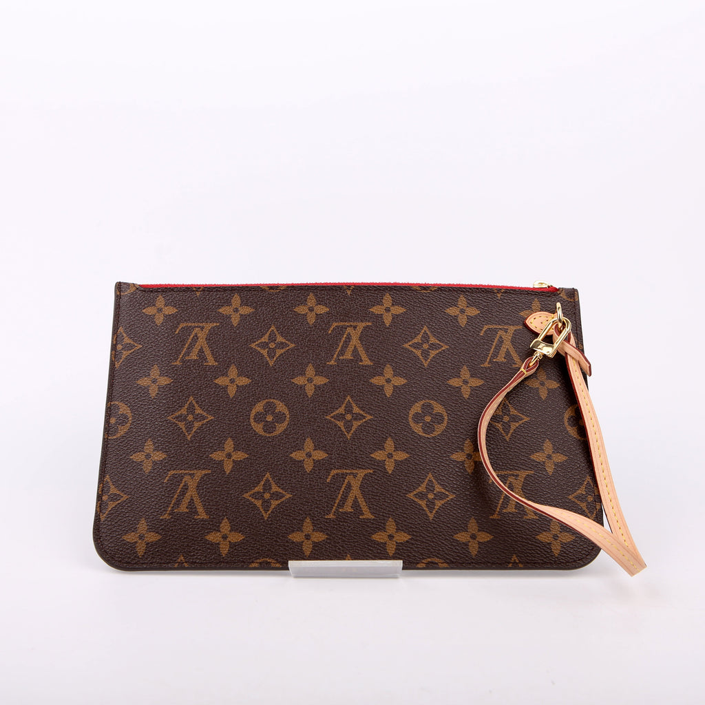 Pochette Only Neverfull Monogram Red