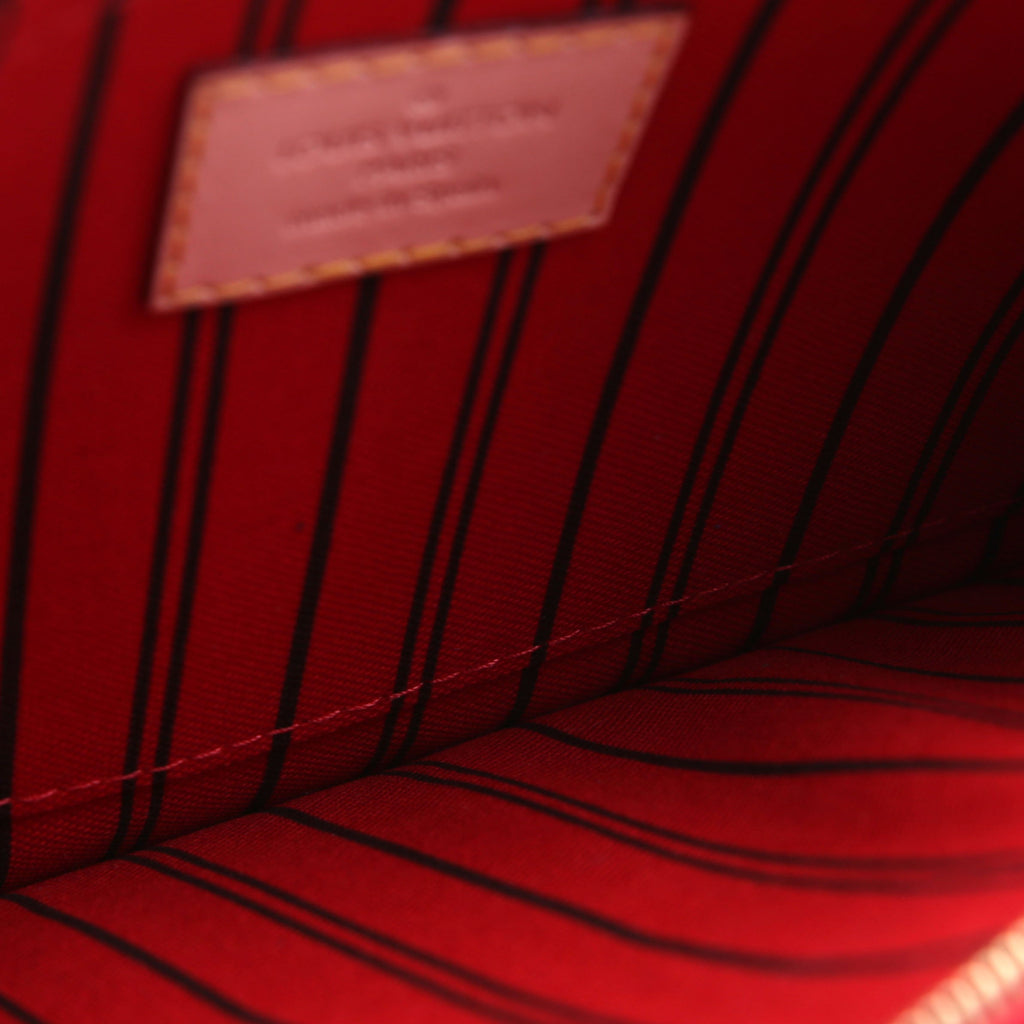 Pochette Only Neverfull Monogram Red