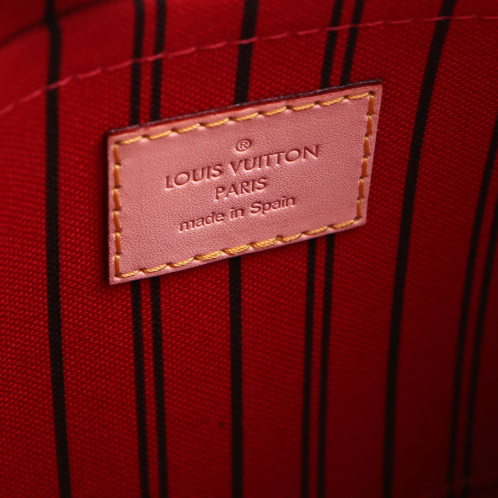Pochette Only Neverfull Monogram Red