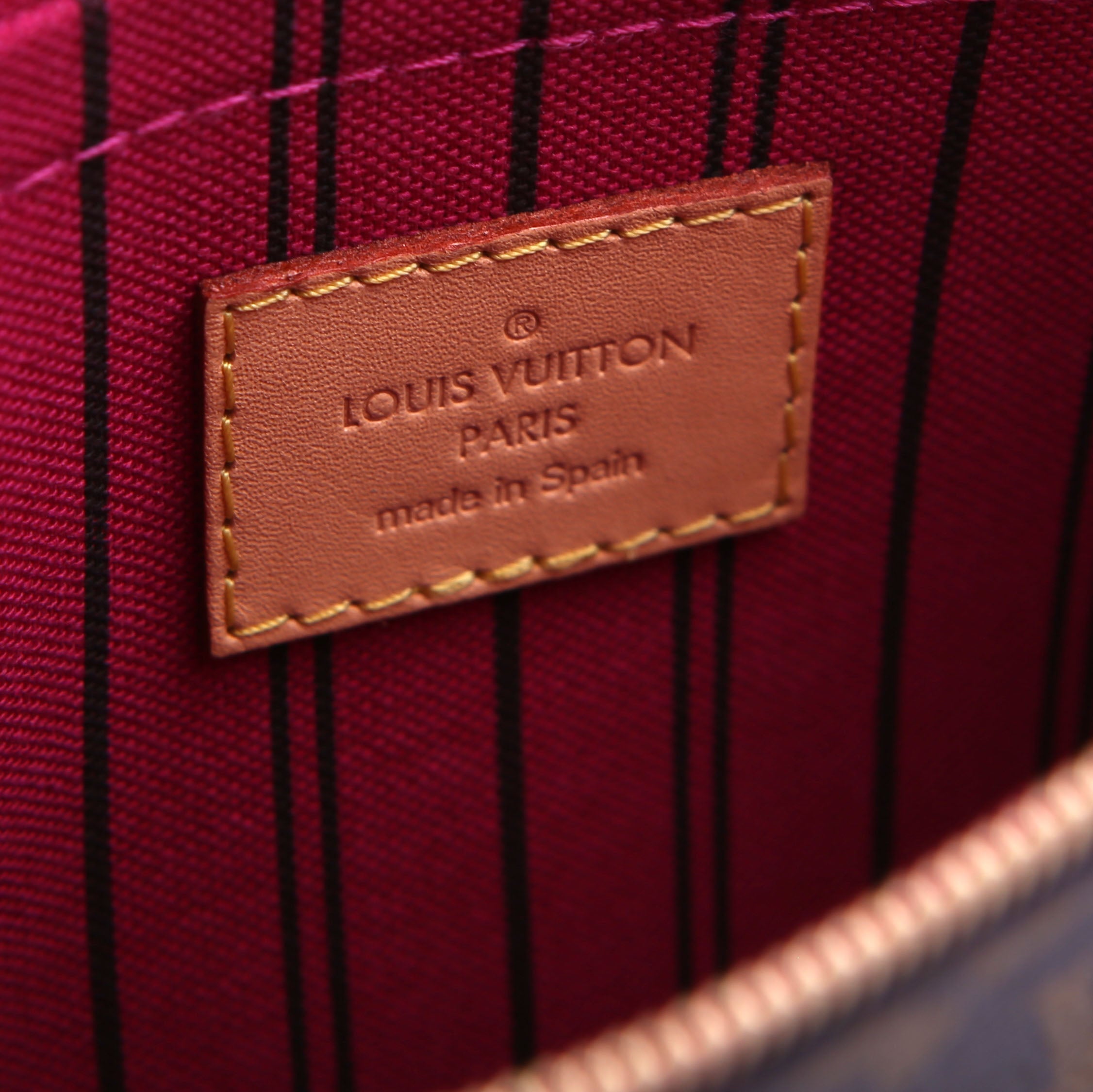 Pochette Only Neverfull Monogram Pink